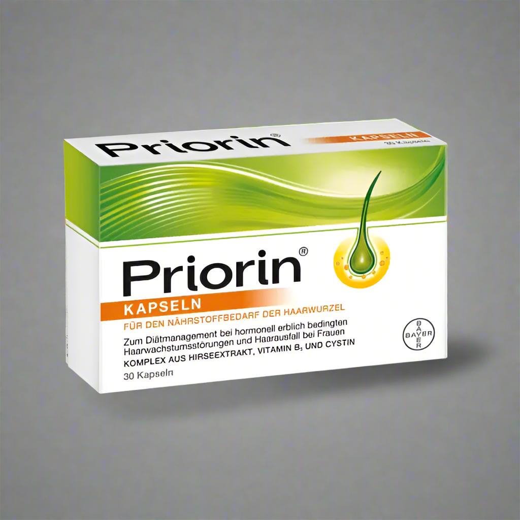 Priorin vitaminai plaukų augimui ir stiprinimui